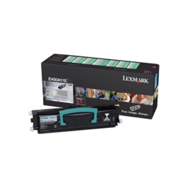 Lexmark - Toner - Nero - E450A11E - return program - 6.000 pag Lexmark - Toner - Nero - E450A11E - return program - 6.000 pag