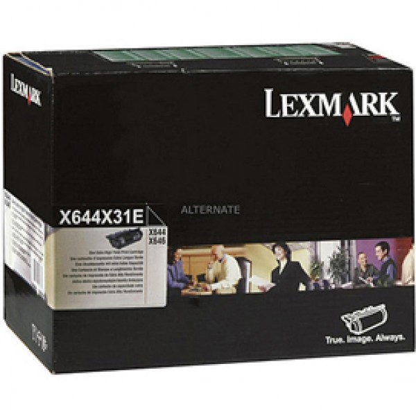 Lexmark - Toner - Nero - X644X31E - return program - 32.000 pag Lexmark - Toner - Nero - X644X31E - return program - 32.000 pag
