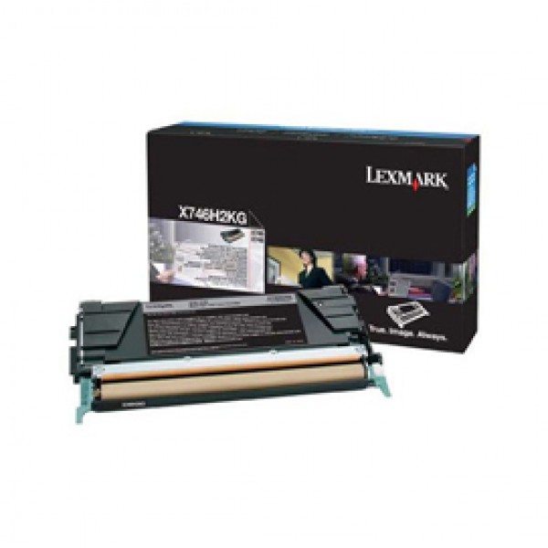Lexmark - Toner - Nero - X746H2KG - non return program - 12.000 pag