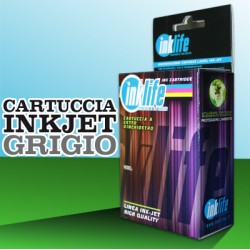 Compatibile Inklife Canon CLI 521 Grigio Con Chip 11 ML