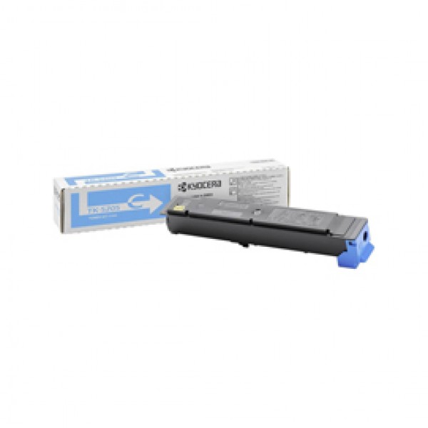 Kyocera/Mita - Toner Kit - Ciano - TK-5205C - 1T02R5CNL0 - 12.000 pag Kyocera/Mita - Toner Kit - Ciano - TK-5205C - 1T02R5CNL0 - 12.000 pag
