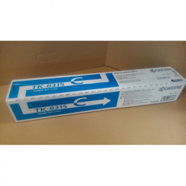 Kyocera/Mita - Toner - Ciano - TK-8315C - 1T02MVCNL0 - 6.000 pag Kyocera/Mita - Toner - Ciano - TK-8315C - 1T02MVCNL0 - 6.000 pag