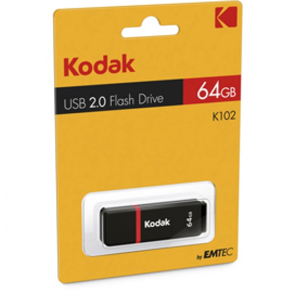 Kodak - Memoria Usb 2.0 - EKKMMD16GK102 - 64GB Kodak - Memoria Usb 2.0 - EKKMMD16GK102 - 64GB