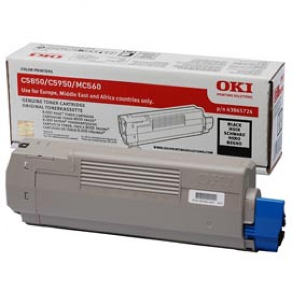 Oki - Toner - Nero - C5850/C5950 - 43865724 - 8.000 pag Oki - Toner - Nero - C5850/C5950 - 43865724 - 8.000 pag