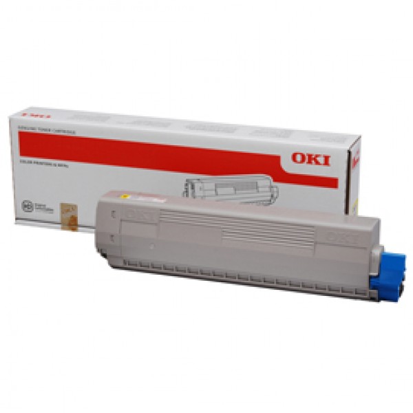 Oki - Toner - Giallo - C831/C841 - 44844505 - 10.000 pag Oki - Toner - Giallo - C831/C841 - 44844505 - 10.000 pag