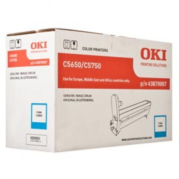 Oki - Tamburo - Ciano - C5650/5750 - 43870007 - 20.000 pag Oki - Tamburo - Ciano - C5650/5750 - 43870007 - 20.000 pag