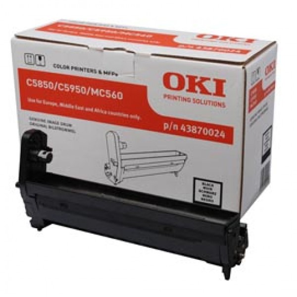 Oki - Tamburo - Nero - C5850/5950 - 43870024 - 20.000 pag