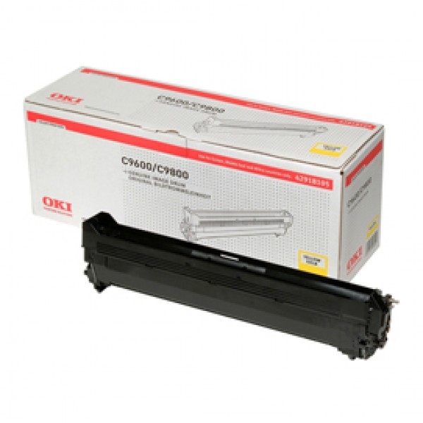 Oki - Tamburo - Giallo - EP9600 9800MFP - 42918105 - 30.000 pag Oki - Tamburo - Giallo - EP9600 9800MFP - 42918105 - 30.000 pag