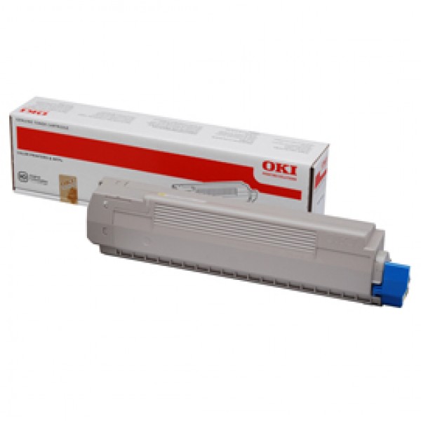 Oki - Toner - Giallo - MC861 MC851 - 44059165 - 7.300 pag Oki - Toner - Giallo - MC861 MC851 - 44059165 - 7.300 pag