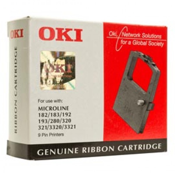 Oki - Nastro - Nero - ml182/92/93 280 320/1 3320/1 ml183 - 09002303 - 3.000.000 caratteri Oki - Nastro - Nero - ml182/92/93 280 320/1 3320/1 ml183 - 09002303 - 3.000.000 caratteri