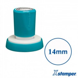 Timbro Q32 personalizzato - diam. 14 mm - circolare