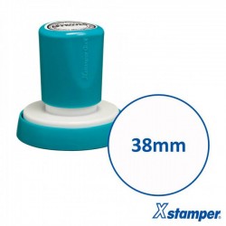 Timbro Q53 personalizzato - diam. 38 mm - circolare