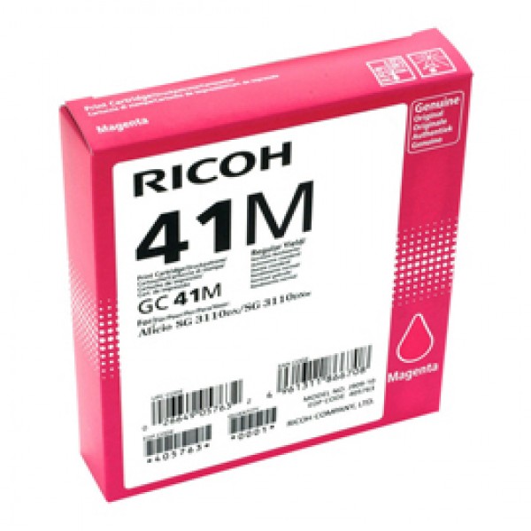 Ricoh - Toner - Magenta - 405763 - 2.200 pag Ricoh - Toner - Magenta - 405763 - 2.200 pag
