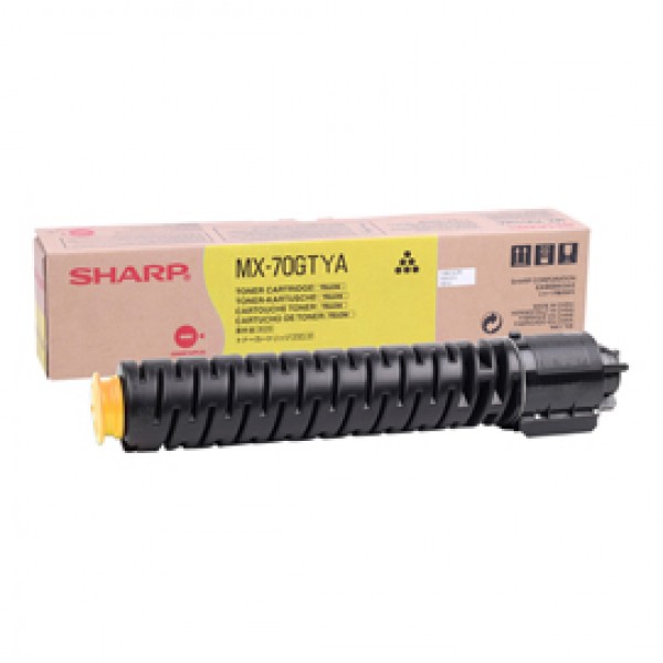 Sharp - Toner - Giallo - MX70GTYA - 32.000 pag Sharp - Toner - Giallo - MX70GTYA - 32.000 pag