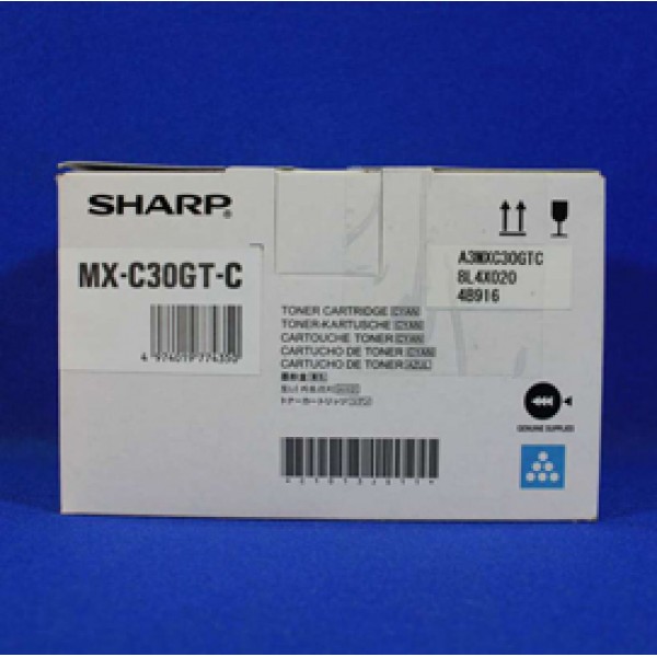 Sharp - Toner - Ciano - MXC30GTC - 6.000 pag Sharp - Toner - Ciano - MXC30GTC - 6.000 pag