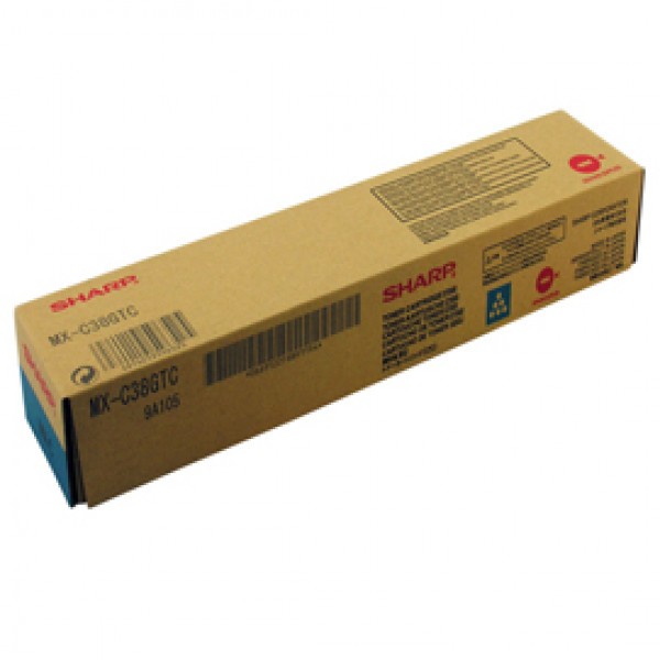 Sharp - Toner - Ciano - MXC38GTC - 10.000 pag Sharp - Toner - Ciano - MXC38GTC - 10.000 pag