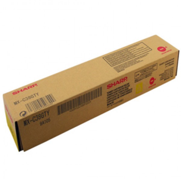 Sharp - Toner - Giallo - MXC38GTY - 10.000 pag Sharp - Toner - Giallo - MXC38GTY - 10.000 pag
