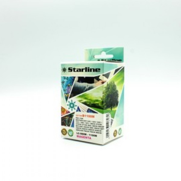 Starline - Cartuccia ink - per Brother - Magenta - LC980M - 16ml Starline - Cartuccia ink - per Brother - Magenta - LC980M - 16ml