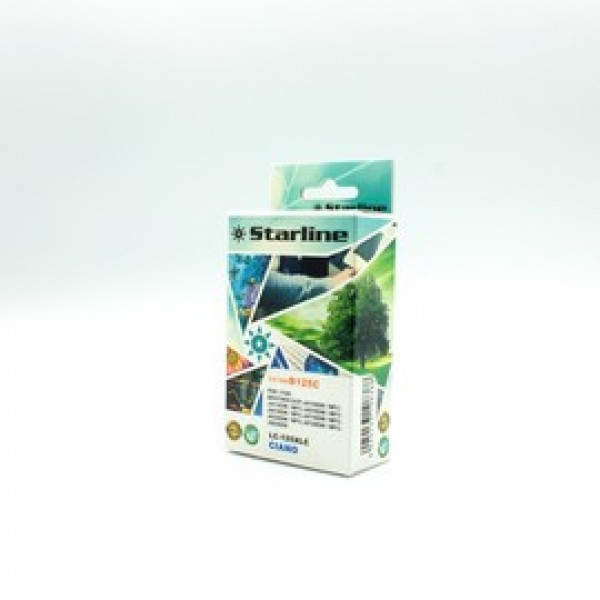 Starline - Cartuccia ink - per Brother - Ciano - LC125XLC - 16,6ml Starline - Cartuccia ink - per Brother - Ciano - LC125XLC - 16,6ml