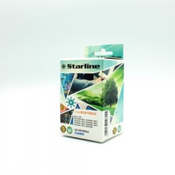 Starline - Cartuccia ink - per Brother - Ciano - LC3219XLC - 17ml