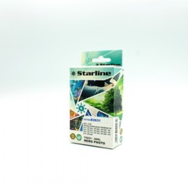 Starline - Cartuccia ink - per Epson - Nero Photo - C13T26314012 - 26XL -11ml