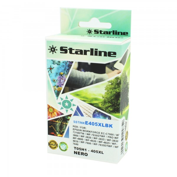 Starline - Cartuccia Ink compatibile per Epson 405XL - Nero - 25ml