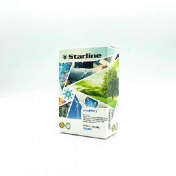 Starline - Cartuccia ink - per Epson - Ciano - C13T70124010 - T7012 - 35ml Starline - Cartuccia ink - per Epson - Ciano - C13T70124010 - T7012 - 35ml