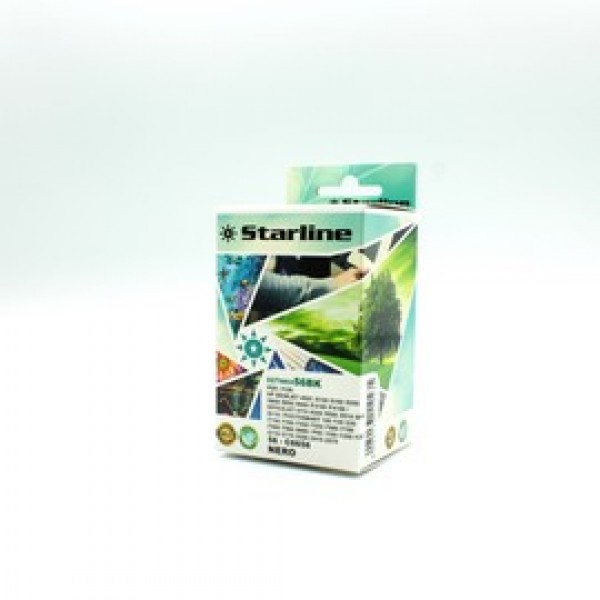 Starline - Cartuccia - ink Nero per print c/Hp 56 - C6656AE