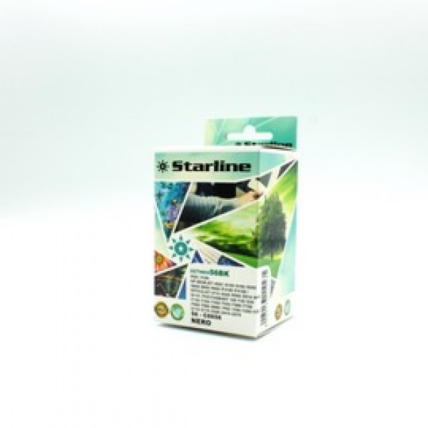 Starline - Cartuccia - ink Nero per print c/Hp 56 - C6656AE Starline - Cartuccia - ink Nero per print c/Hp 56 - C6656AE