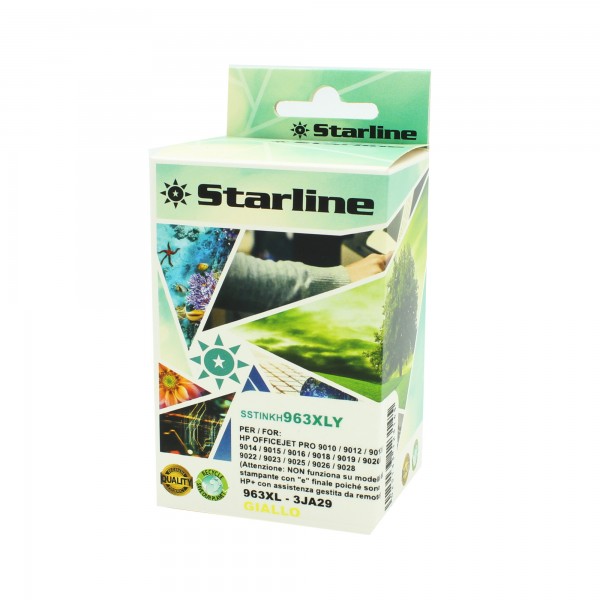 Starline - Cartuccia Ink HP 963 XL - Giallo - 58ml