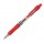 Penna a sfera a scatto con inchiostro gel - punta fine 0,7mm - rosso - Starline