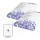 Etichetta adesiva- permanente - 70x48 mm - 18 etichette per foglio - bianco - Starline - conf. 100 fogli A4