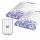 Etichetta adesiva - permanente - 42x16,9 mm - 85 etichette per foglio - bianco - Starline - conf. 100 fogli A4