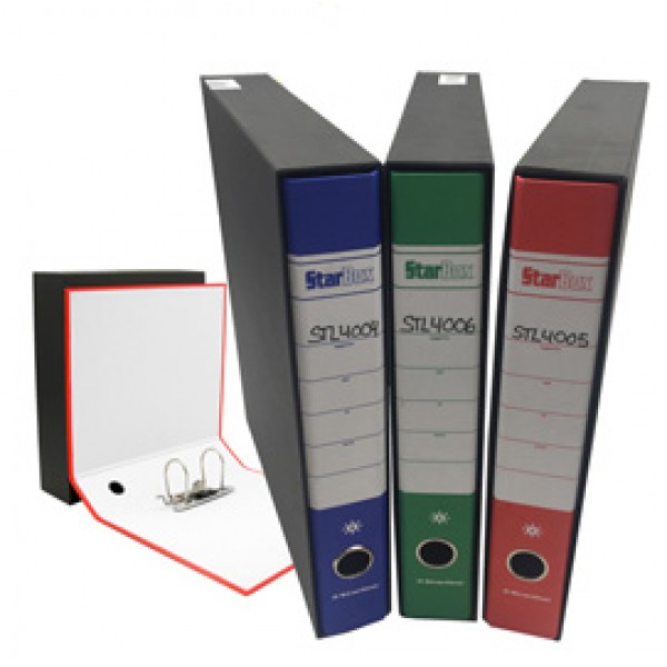 Registratore Starbox - dorso 5 cm - protocollo 23 x 33 cm - colori assortiti - Starline Registratore Starbox - dorso 5 cm - protocollo 23 x 33 cm - colori assortiti - Starline