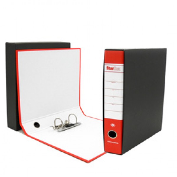 Registratore Starbox - dorso 5 cm - commerciale 23 x 30 cm - rosso - Starline Registratore Starbox - dorso 5 cm - commerciale 23 x 30 cm - rosso - Starline