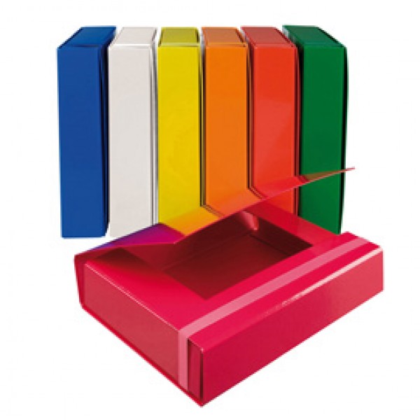 Cartella progetto - con elastico - dorso 5 cm - rosso - Starline Cartella progetto - con elastico - dorso 5 cm - rosso - Starline