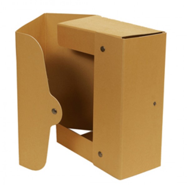 Scatola progetto - dorso 10 cm - 25x35 cm - cartone FSC - avana - Starline Scatola progetto - dorso 10 cm - 25x35 cm - cartone FSC - avana - Starline