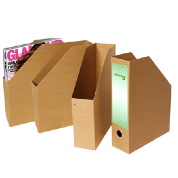 Portariviste Eco - 25 x 35 x 8 cm - dorso 8 cm - avana - Starline Portariviste Eco - 25 x 35 x 8 cm - dorso 8 cm - avana - Starline