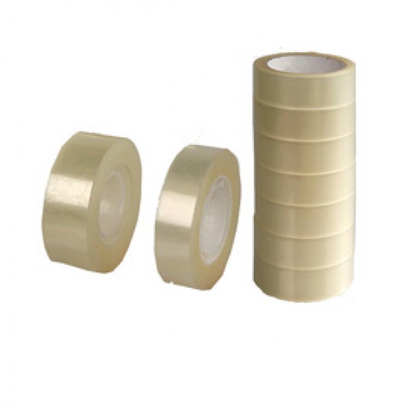Nastro adesivo - 15 mm x 10 mt - trasparente - Starline - torre 10 rotoli Nastro adesivo - 15 mm x 10 mt - trasparente - Starline - torre 10 rotoli