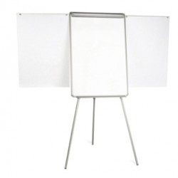 Lavagna portablocco con bracci estensibili - 70x102 cm - bianco - Starline