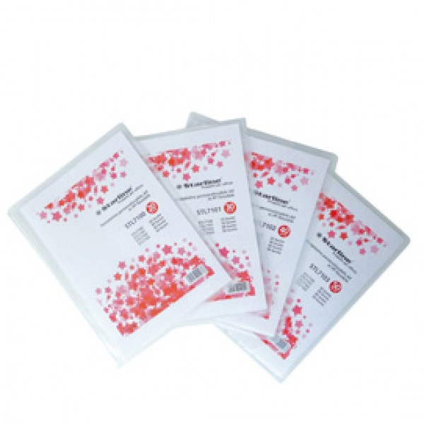 Portalistini personalizzabile - PPL - 22x30 cm - 30 buste - trasparente - Starline Portalistini personalizzabile - PPL - 22x30 cm - 30 buste - trasparente - Starline