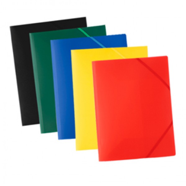 Cartellina 3 lembi - con elastico - 24 x 32 cm - colori assortiti - ECO Starline Cartellina 3 lembi - con elastico - 24 x 32 cm - colori assortiti - ECO Starline