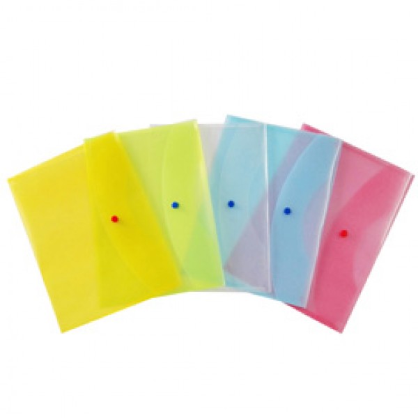 Busta con bottone - PPL - 22x30 cm - colori assortiti - Starline Busta con bottone - PPL - 22x30 cm - colori assortiti - Starline
