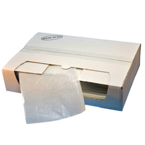 Busta adesiva portadocumenti - senza stampa - C6 (16 x 12 cm) - carta - trasparente - Eco Starline - conf. 250 pezzi