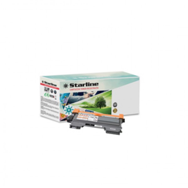 Starline - Toner Ricostruito - per Brother - Nero - TN2220 - 2.600 pag Starline - Toner Ricostruito - per Brother - Nero - TN2220 - 2.600 pag