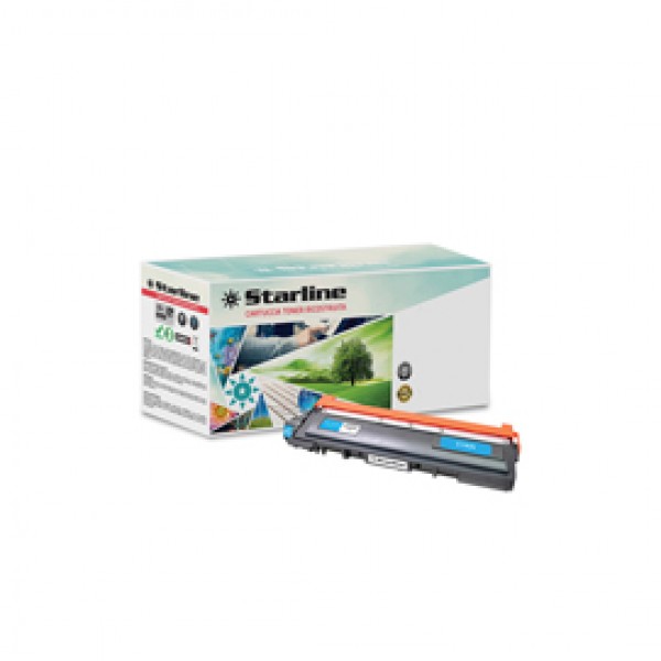 Starline - Toner Ricostruito - per Brother - Ciano - TN230C - 1.400 pag Starline - Toner Ricostruito - per Brother - Ciano - TN230C - 1.400 pag