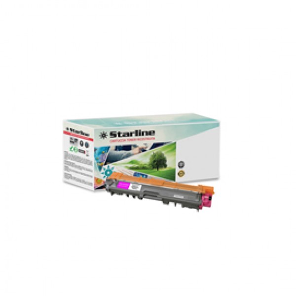 Starline - Toner Ricostruito - per Brother - Magenta - TN241M - 1.400 pag Starline - Toner Ricostruito - per Brother - Magenta - TN241M - 1.400 pag