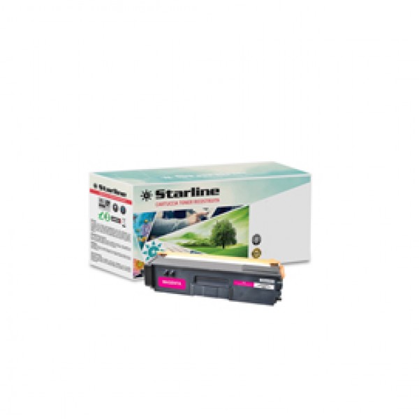 Starline - Toner Ricostruito - per Brother - Magenta - TN325M - 3.500 pag Starline - Toner Ricostruito - per Brother - Magenta - TN325M - 3.500 pag