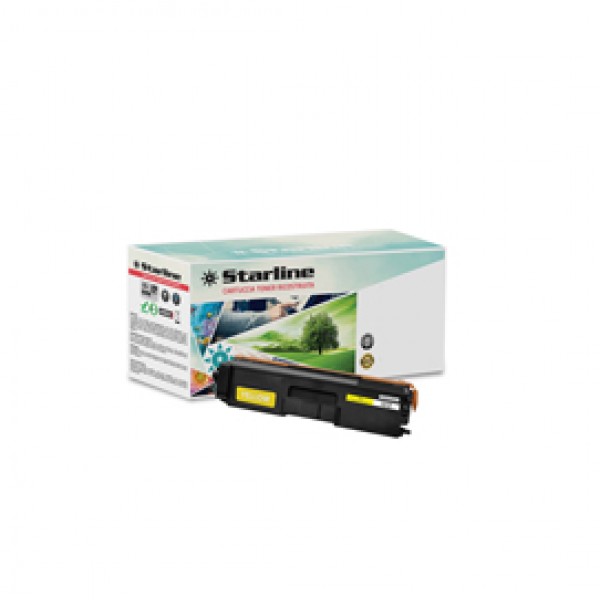 Starline - Toner Ricostruito - per Brother - Giallo - TN326Y - 3.500 pag Starline - Toner Ricostruito - per Brother - Giallo - TN326Y - 3.500 pag