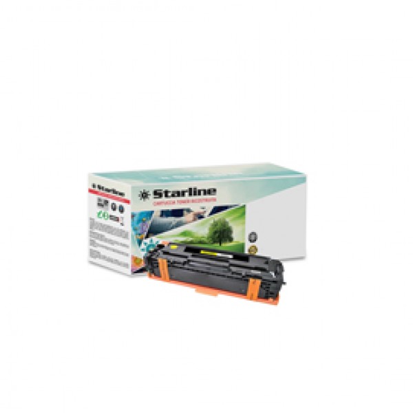 Starline - Toner Ricostruito - per Hp - Giallo - CB542A - 1.400 pag Starline - Toner Ricostruito - per Hp - Giallo - CB542A - 1.400 pag